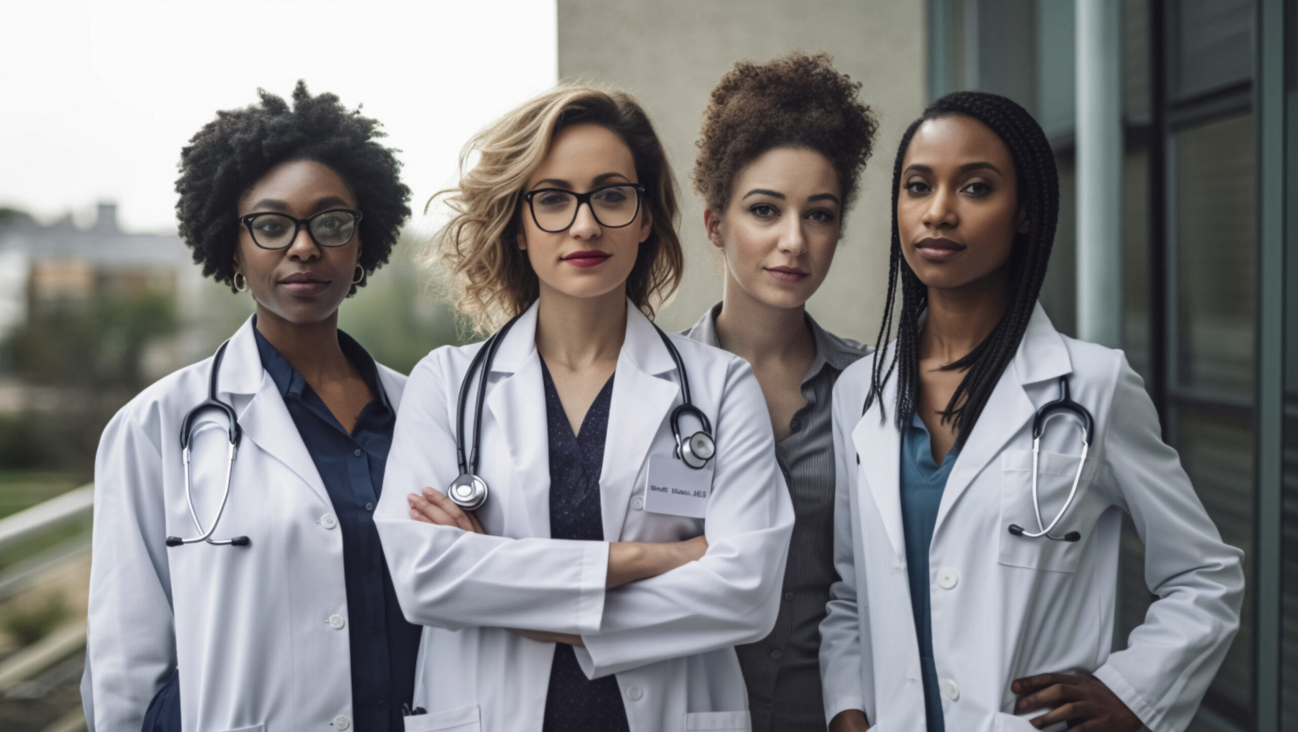 Female Medical Workers, Created With Generative Ai Technology - PAVON | Contabilidade em São Paulo